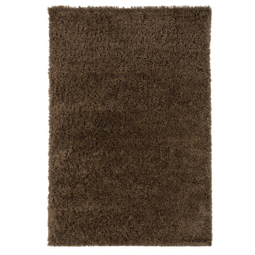 Super Soft Luxury Brown Shaggy Runner Rug