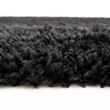 Soft Everyday Charcoal Shaggy Rug