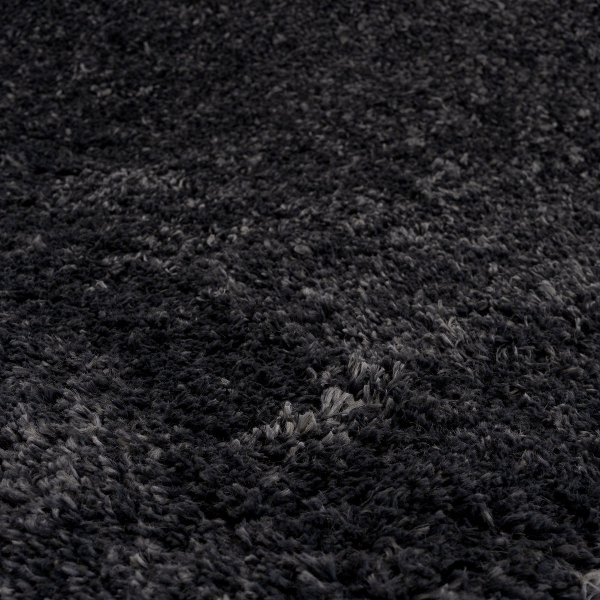 Soft Everyday Charcoal Shaggy Rug