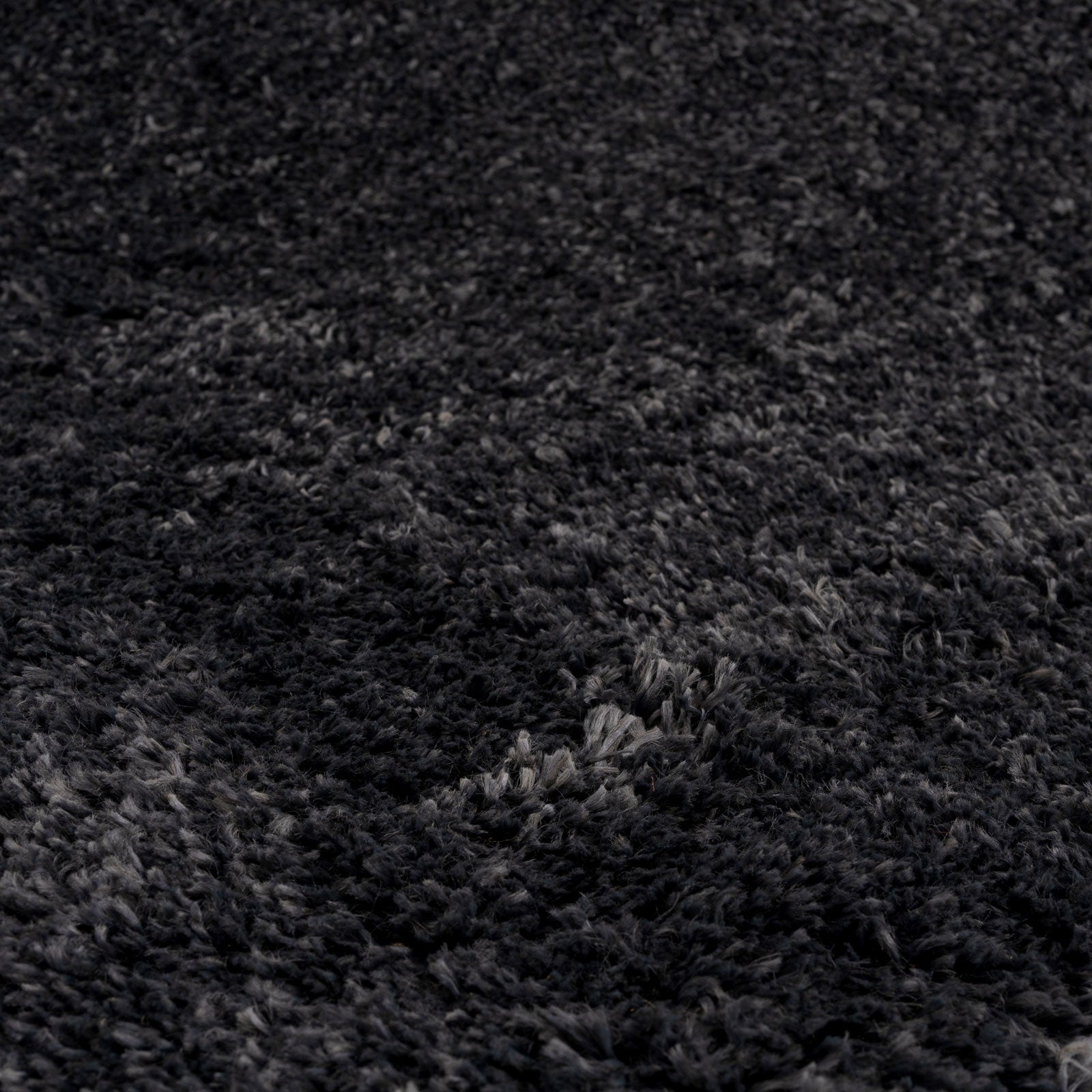 Soft Everyday Charcoal Shaggy Rug