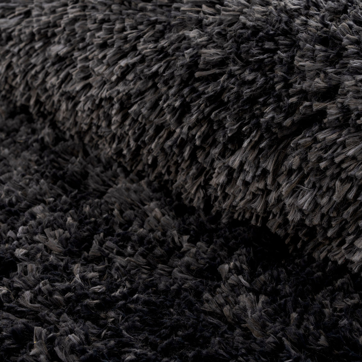 Soft Everyday Charcoal Shaggy Rug