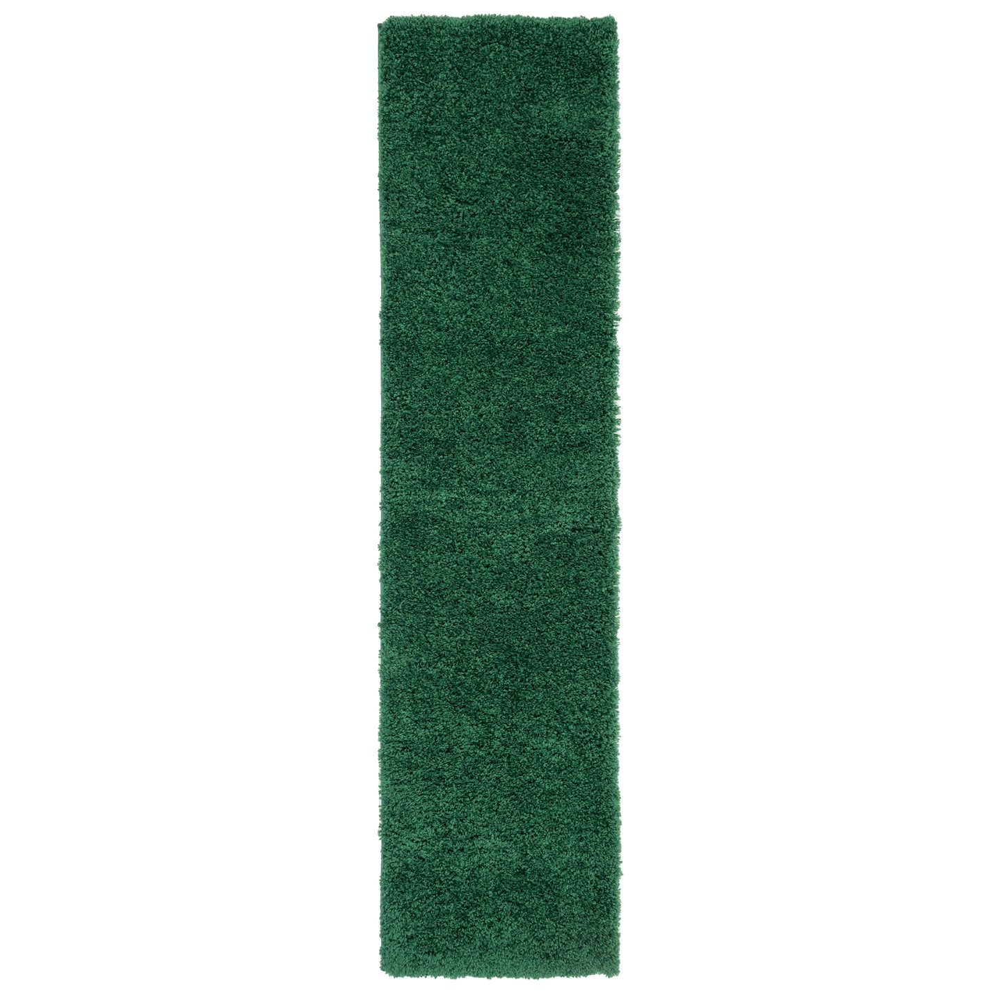 Super Soft Luxury Dark Green Shaggy Rug