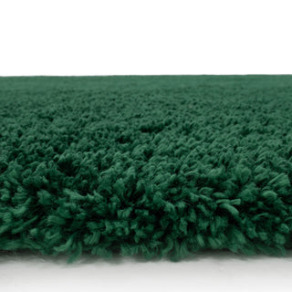 Super Soft Luxury Dark Green Shaggy Rug
