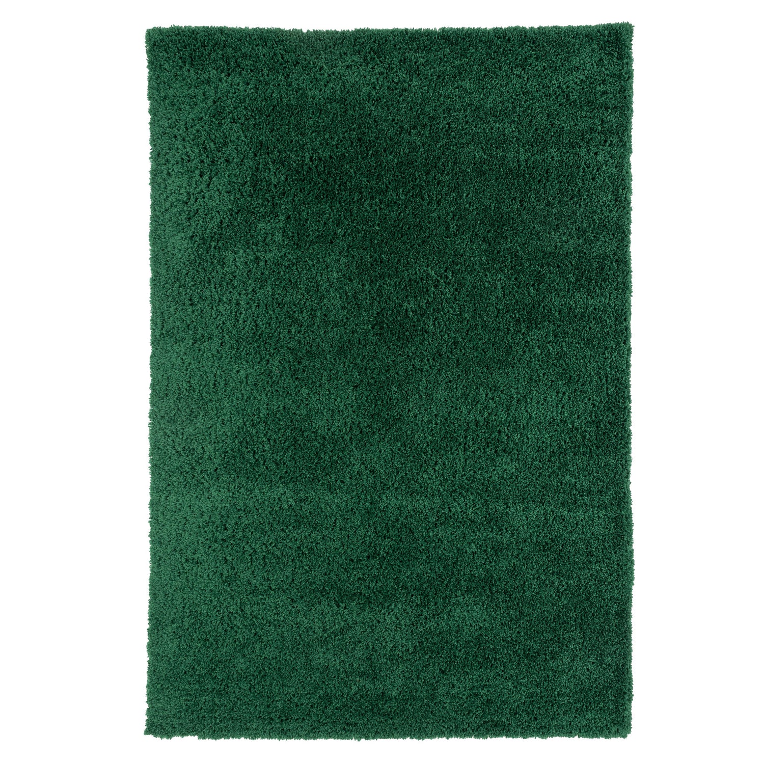 Super Soft Luxury Dark Green Shaggy Rug