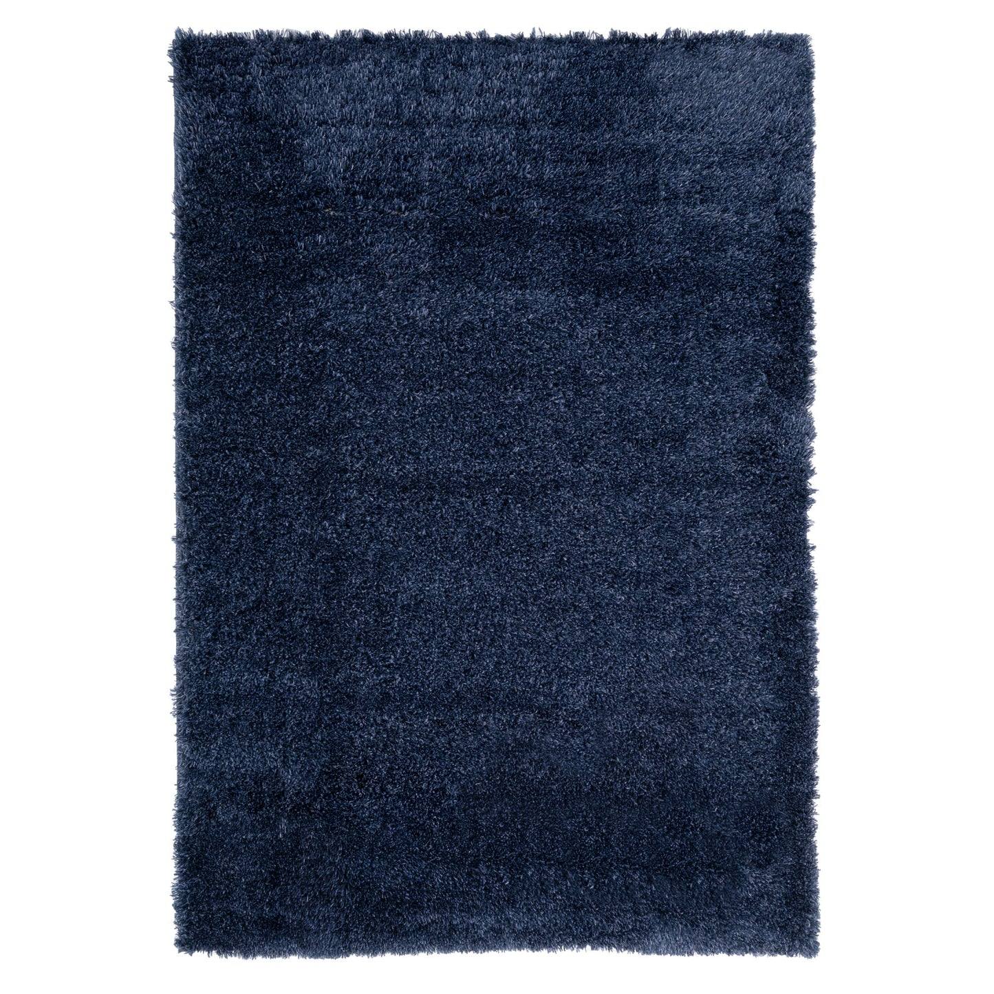 Super Soft Luxury Navy Shaggy Rug | Living Room Rugs | Kukoon Rugs Online