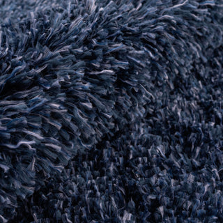 Soft Everyday Navy Shaggy Rug