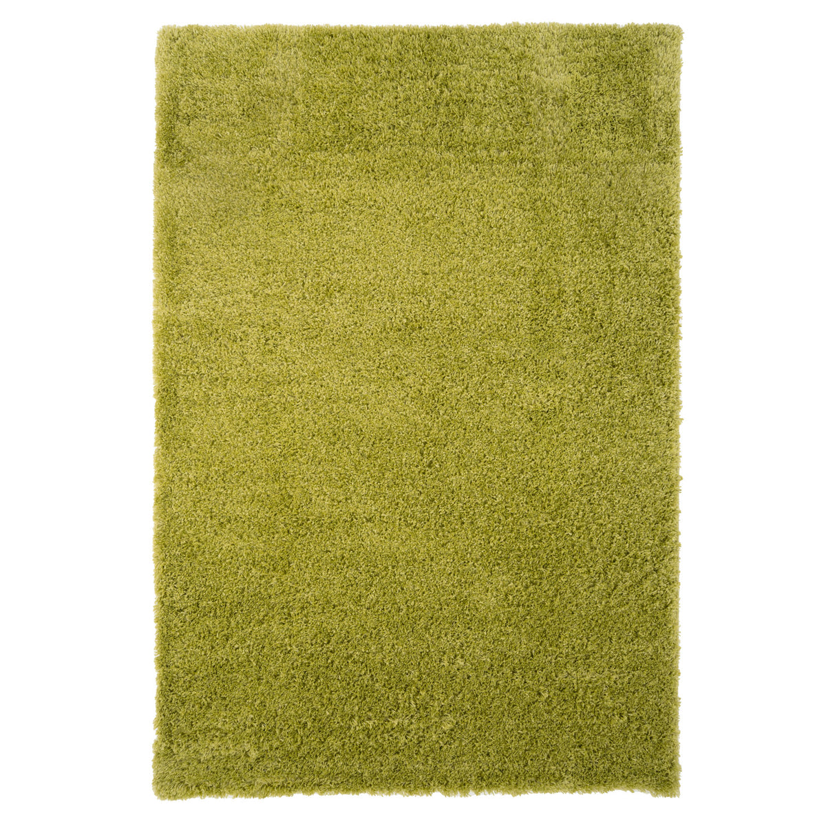 Soft Everyday Moss Green Shaggy Rug