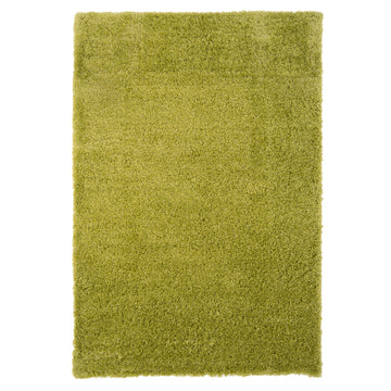 Soft Everyday Moss Green Shaggy Rug