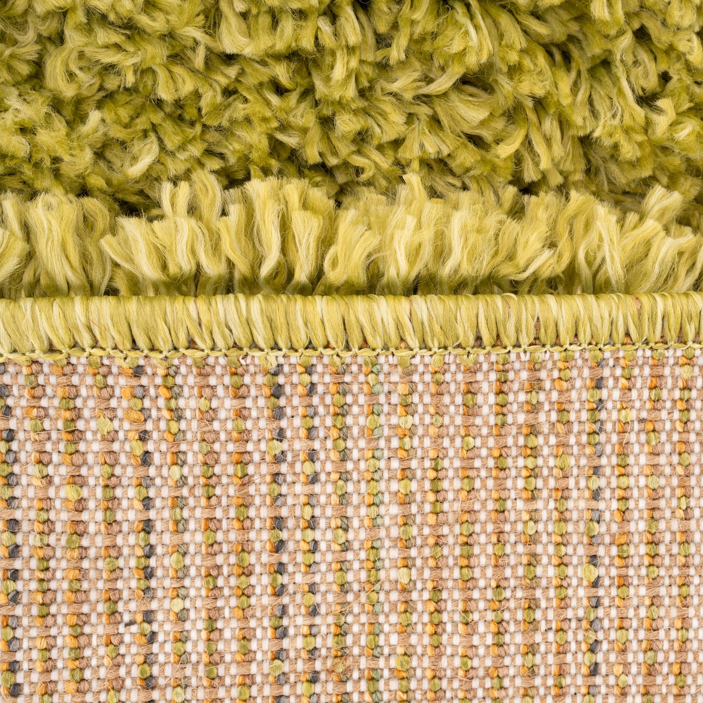 Super Soft Luxury Moss Green Shaggy Rug | Living Room Rugs | Kukoon ...