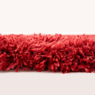 Soft Everyday Wine Shaggy Rug - Aspen
