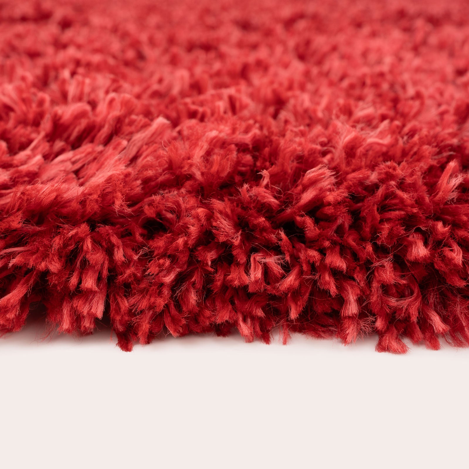 Soft Everyday Wine Shaggy Rug - Aspen