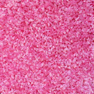 Barbie Pink Shaggy Circle Rug