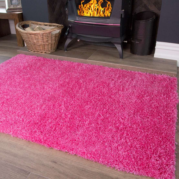 Barbie Pink Shaggy Runner Rug