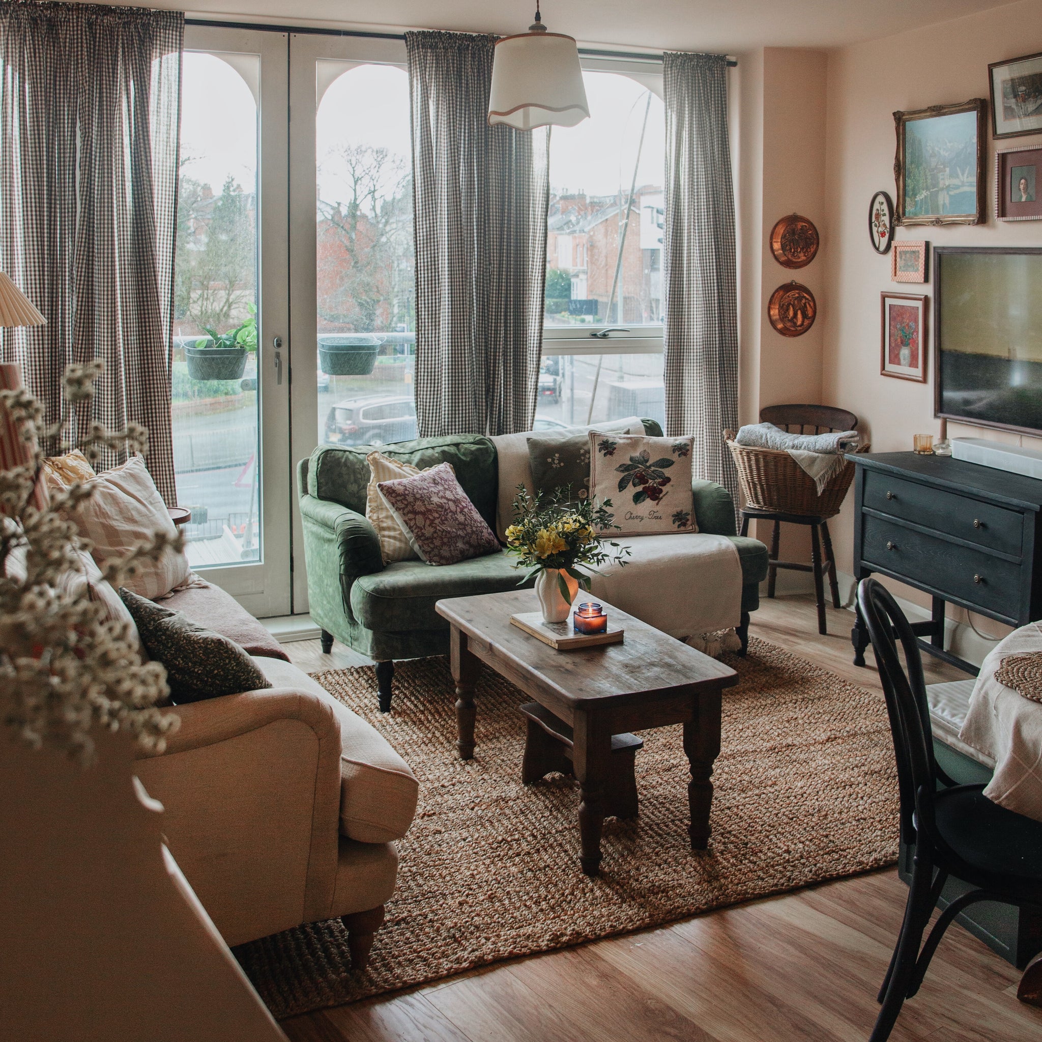 Rustic Jute Sisal Brown Natural Area Rugs - Boucle