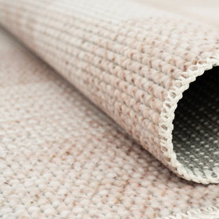 Beige Washable Checker Style Rug - Magda