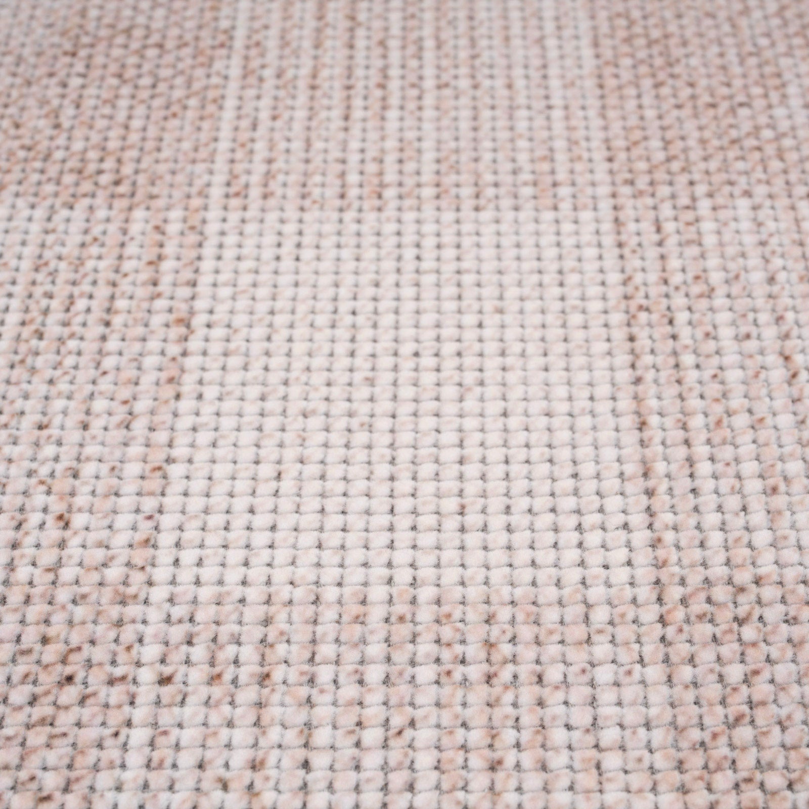 Chunky Beige Wool Style Rug - Magda