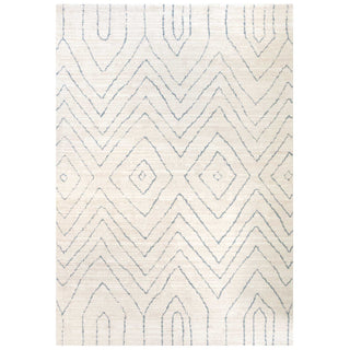 Cosy Soft Chevron Beige Moroccan Berber Bedroom Rug