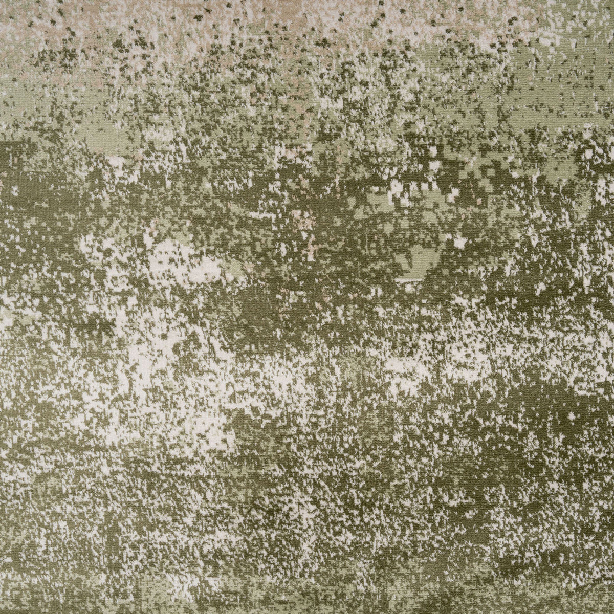 Earthy Green Abstract Rug - Barrow