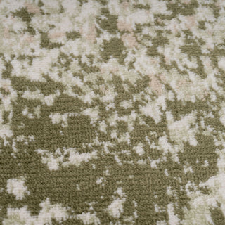 Earthy Green Abstract Rug - Barrow