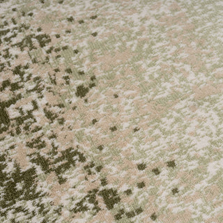 Earthy Green Abstract Rug - Barrow