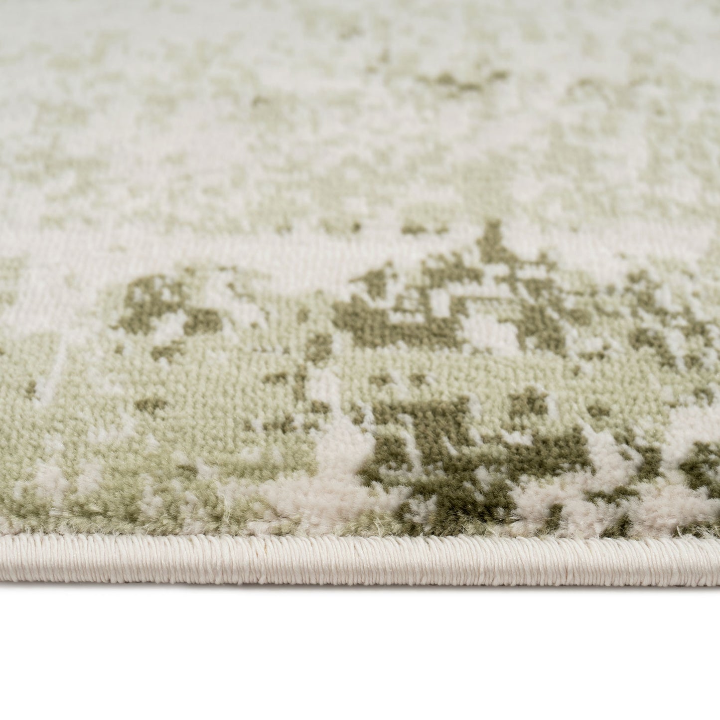 Sage Green Abstract Rug - Bella | Living Room Rugs | Kukoon Rugs Online