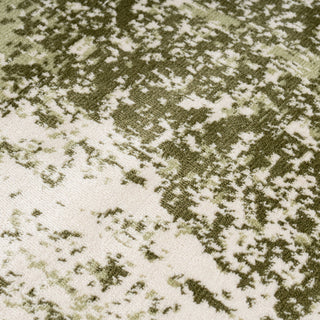 Sage Green Abstract Runner Rug - Bella
