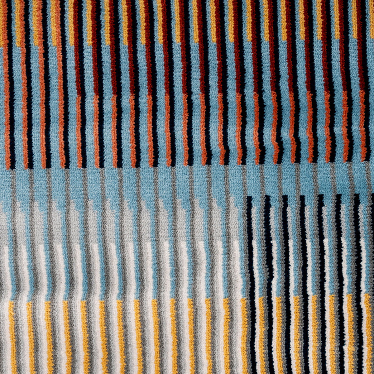 Multicolour Transitional Runner Rug - Spectre