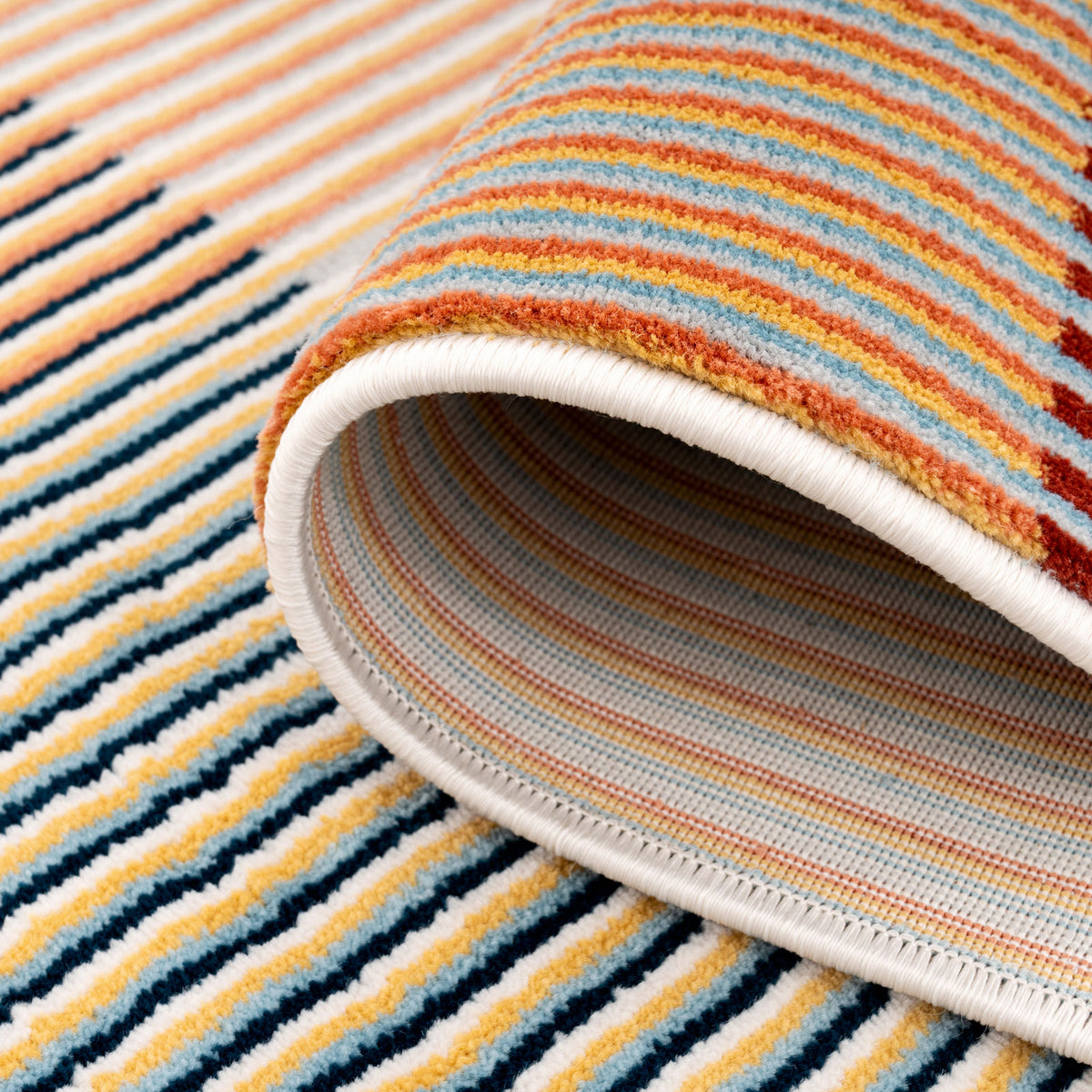 Multicolour Transitional Runner Rug - Spectre