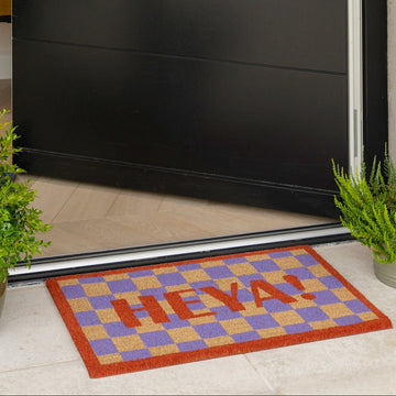 Heya Colourful Coir Doormat