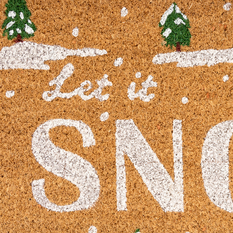 Snow Alpine Coir Doormat