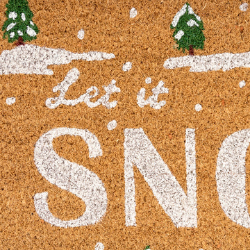 Snow Alpine Coir Doormat