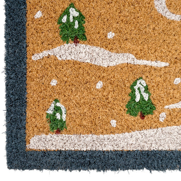 Snow Alpine Coir Doormat