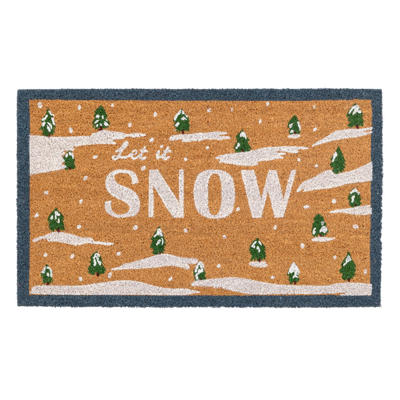 Snow Alpine Coir Doormat