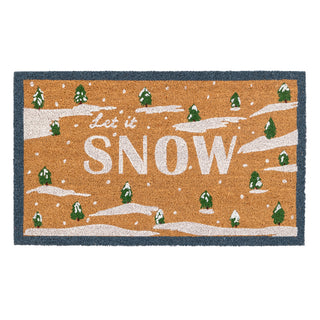 Snow Alpine Coir Doormat