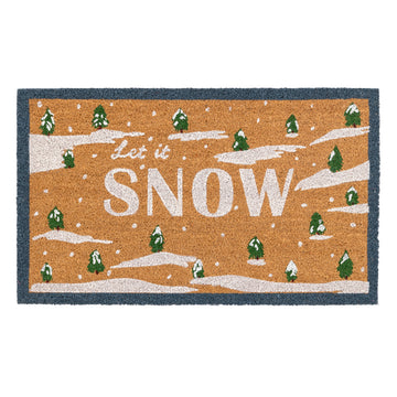 Snow Alpine Coir Doormat