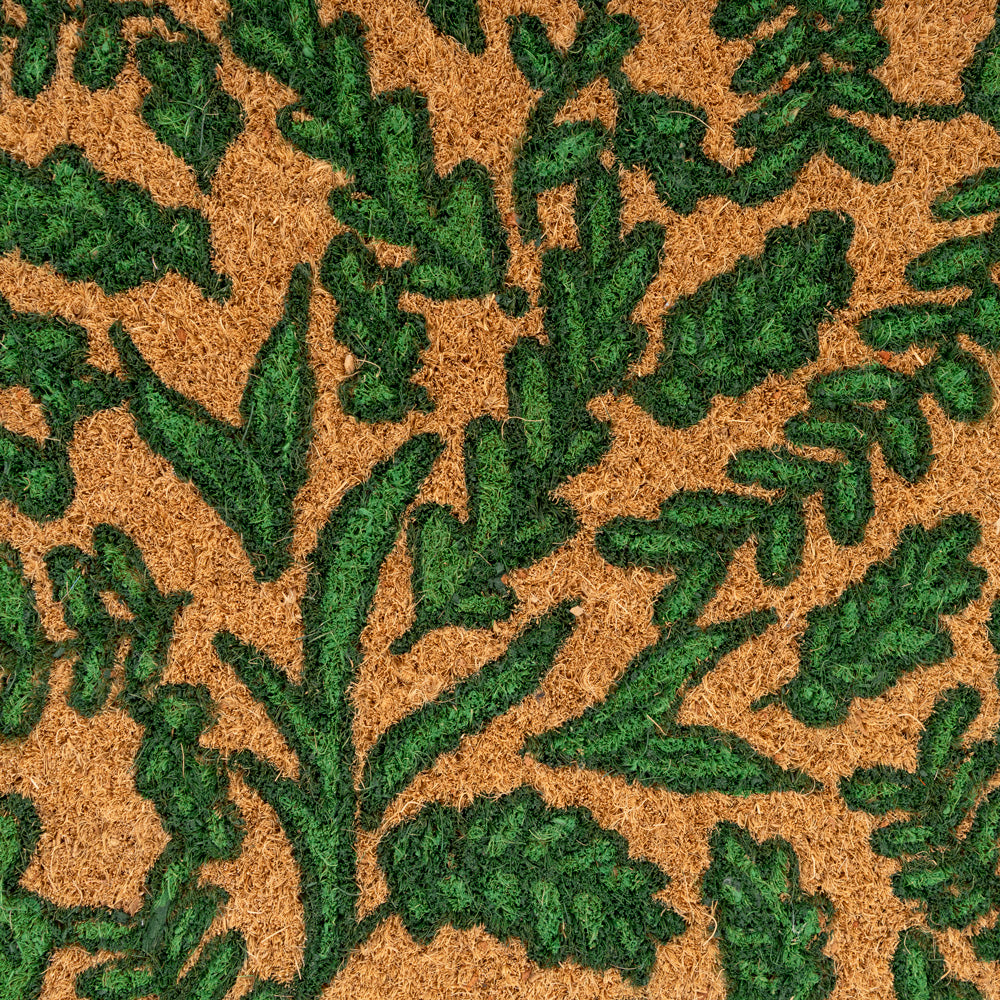 Green Bramble Coir Doormat