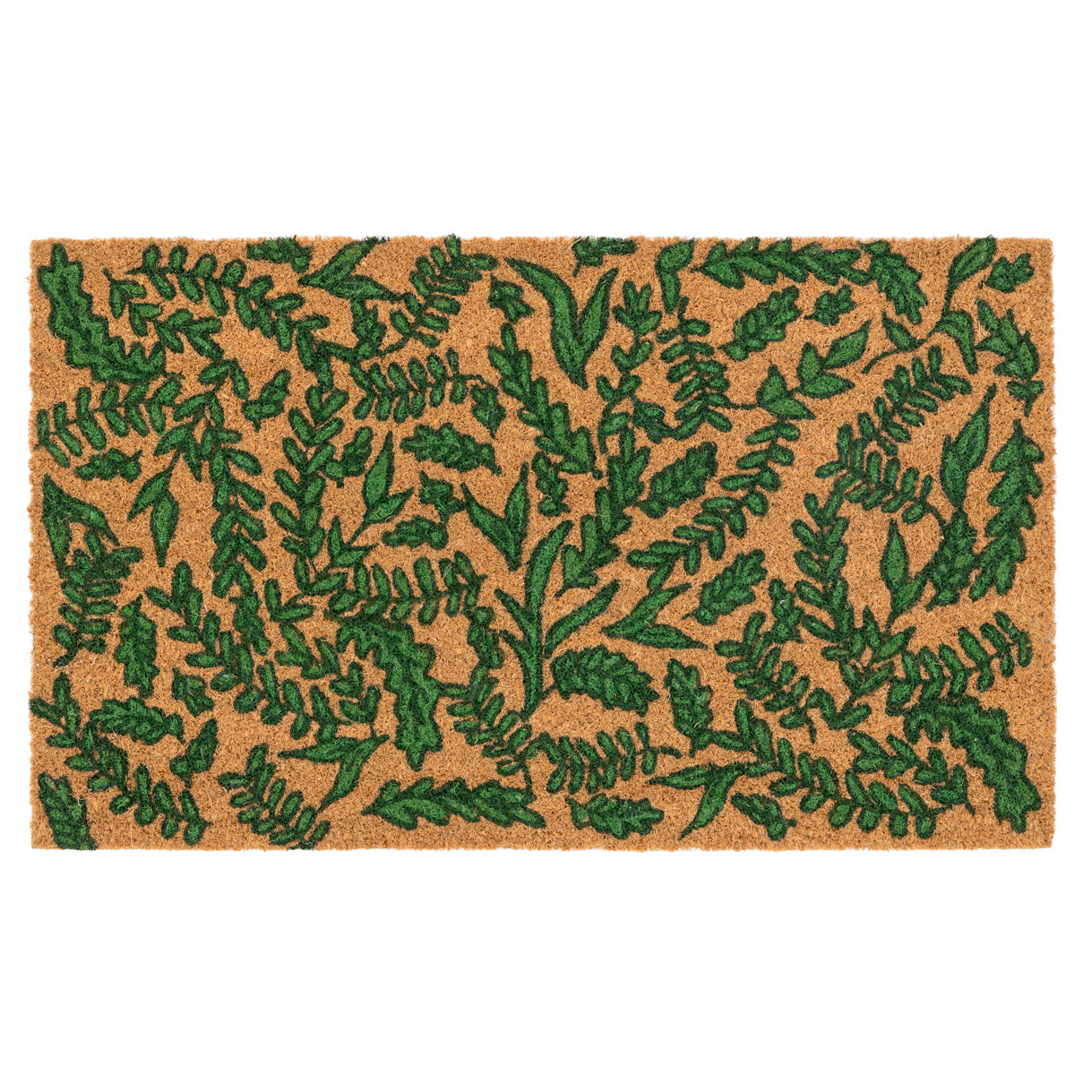 Green Bramble Coir Doormat