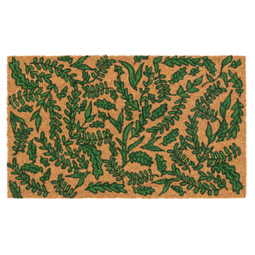 Green Bramble Coir Doormat