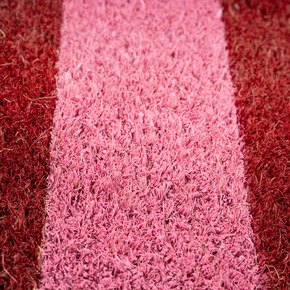 Pink Bright Coir Doormat