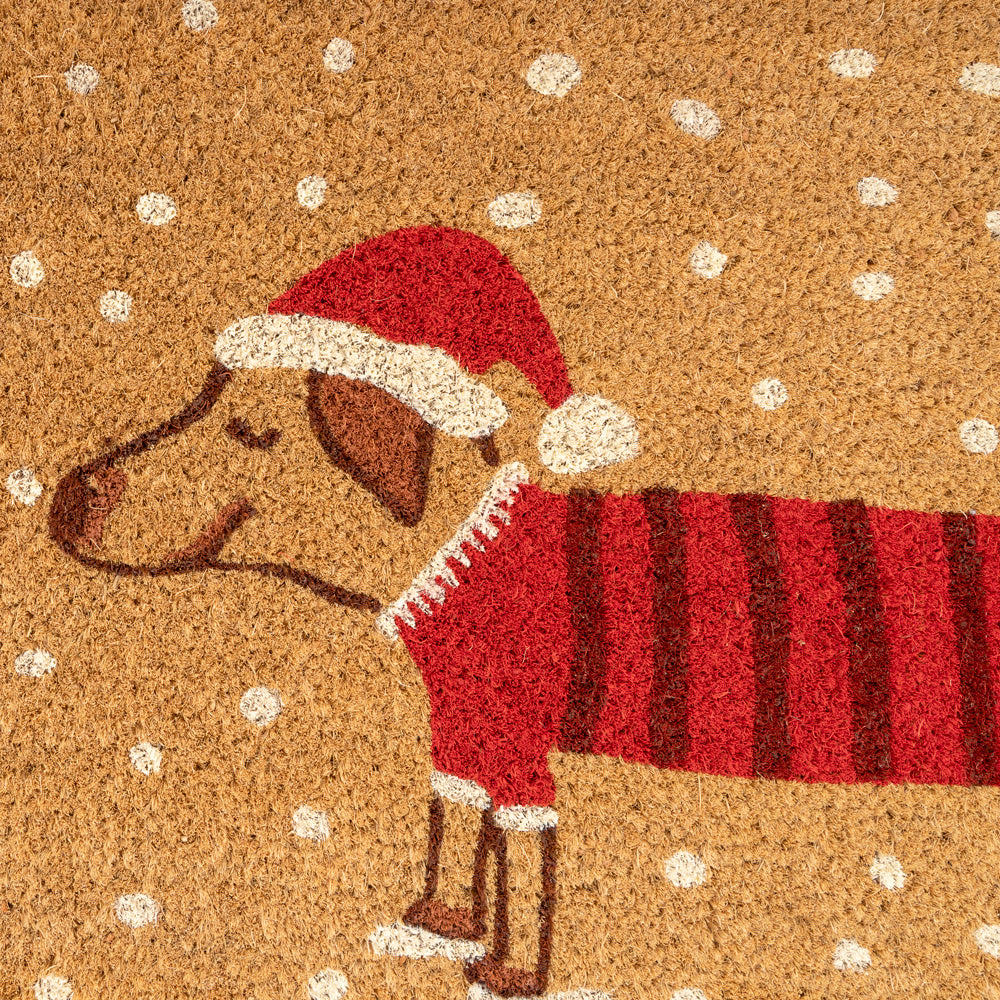 Christmas Steven Coir XL Doormat