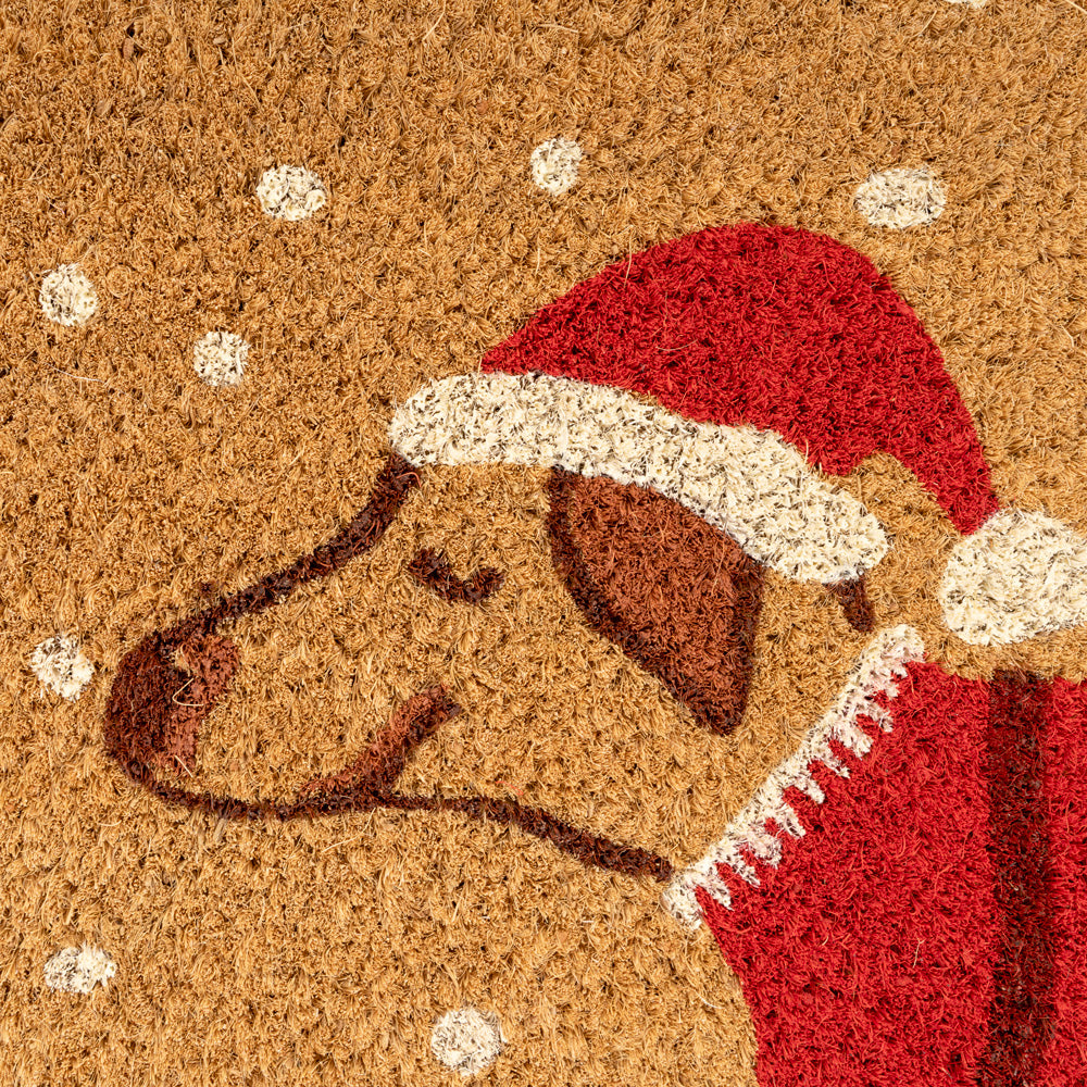 Christmas Steven Coir XL Doormat