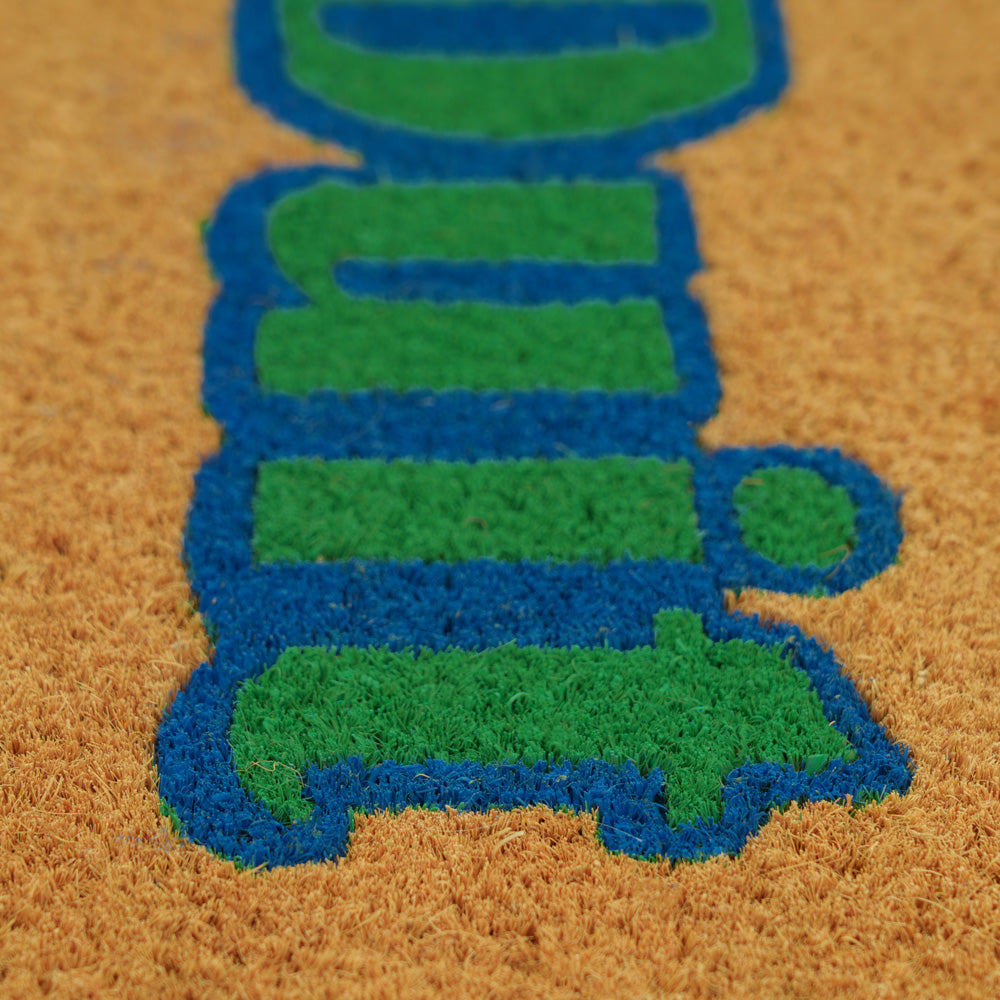 Irish Dia Duit Coir Doormat