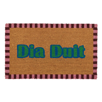 Irish Dia Duit Coir Doormat
