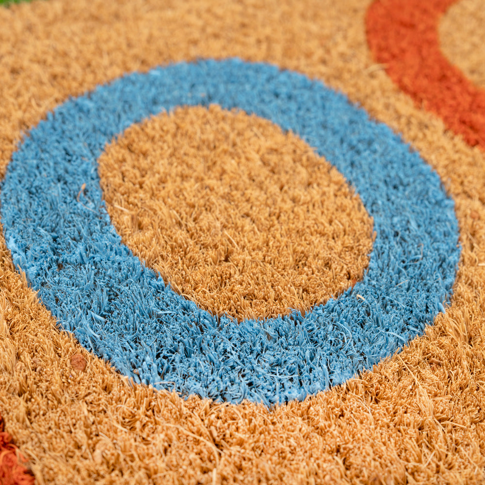 Knock Knock Coir Doormat