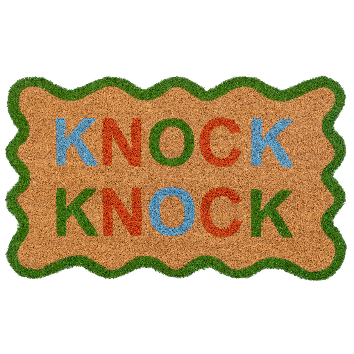 Knock Knock Coir Doormat
