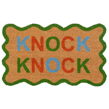 Knock Knock Coir Doormat