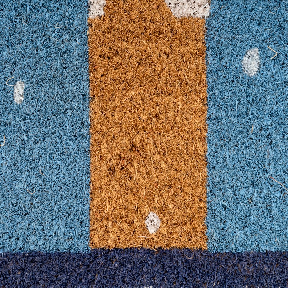 Let It Snow Coir Doormat