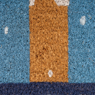 Let It Snow Coir Doormat