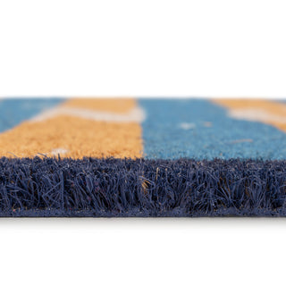 Let It Snow Coir Doormat