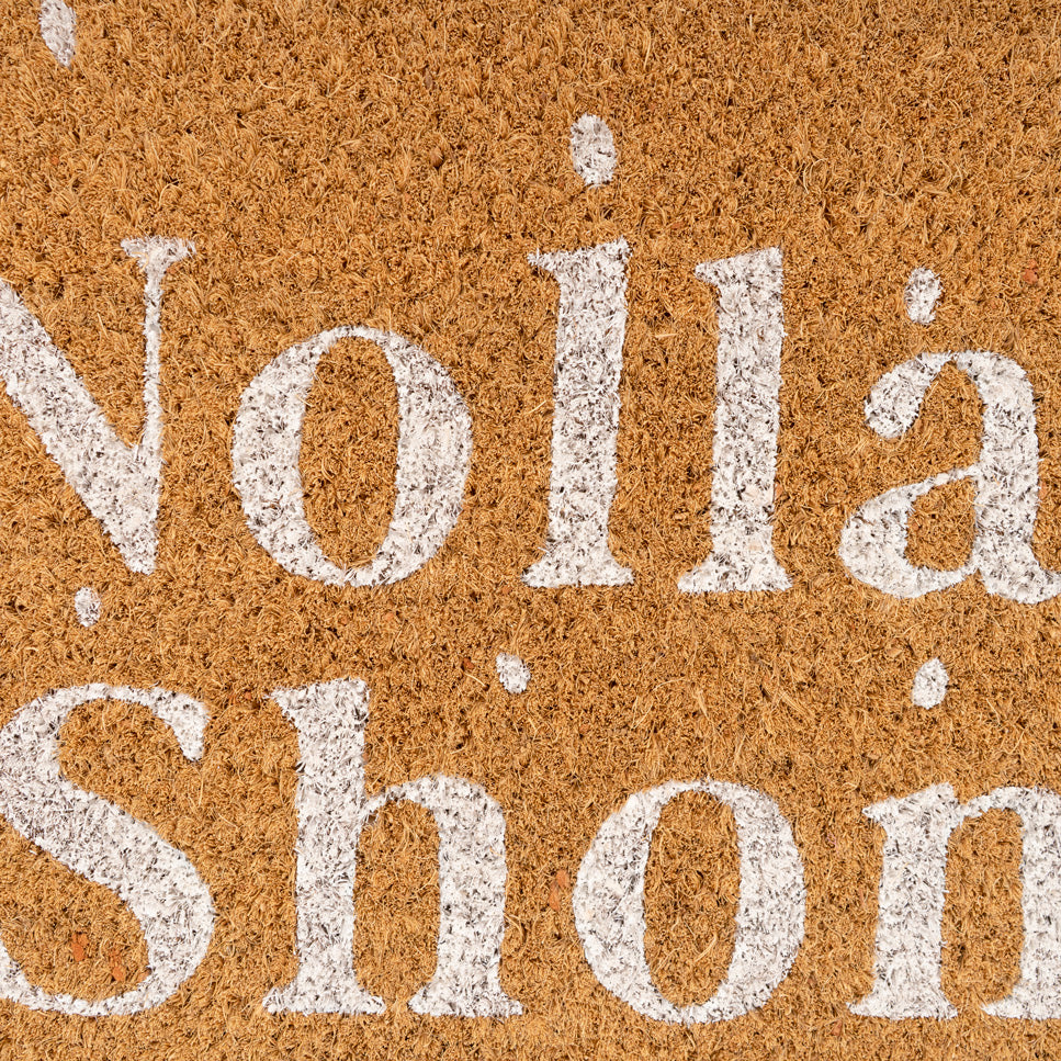 Christmas Robin Coir Doormat